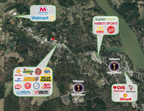 Patton Plaza: 1302 Gilmer Ave, Tallassee, AL 36078